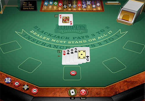 European Blackjack Gold Series игровой автомат